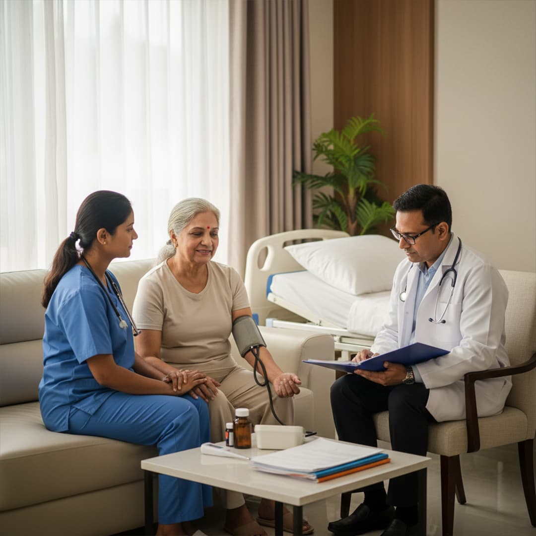 Specialized Assistance for Elderly NRI Patients in India Dedicated Support for NRI Elderly Patients in India